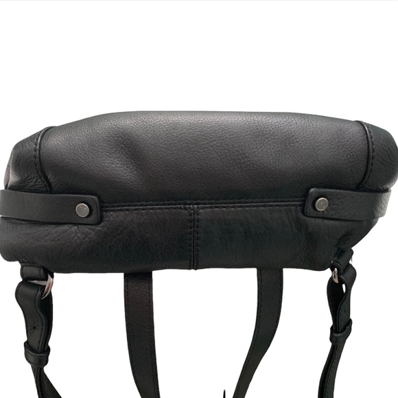 Kooba Bobbi Black Leather Backpack - Picture 6 of 9